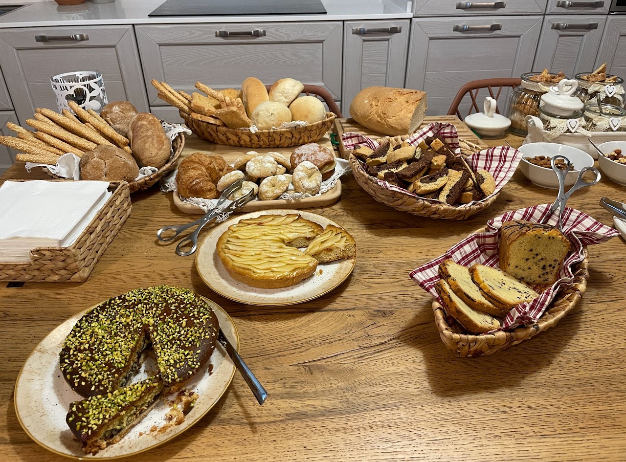 Colazione con prodotti tipici abruzzesi al B&B Luci della Collina